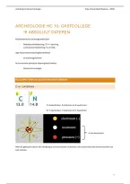 Kunstwetenschappen en archeologie I 1ste Bachelor - semester 1