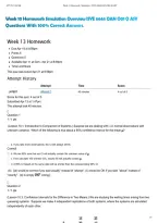 Week 10 Homework Simulation Overview ISYE 6644 OAN O01 Q ASY Questions With 100&percnt; Correct Answers&period;