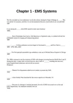 Chapter 1 - EMS Systems Answered