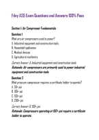 Fdny A35 Exam Questions and Answers 100&percnt; Pass