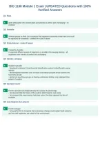 BIO 1108 Module 1 Exam &vert; UPDATED Questions with 100&percnt;&NewLine;Verified Answers&NewLine;