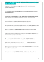 Millwright Level 1 Actual Test &vert; All Questions And Correct Answers &vert; Graded A&plus; &vert; Latest Version 2024&NewLine;&NewLine;