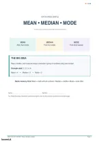 Study Notes Mean&comma; Median & Mode &vert; Math &vert; 2026&sol;2027