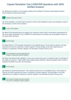 Capsim Simulation Test &vert; UPDATED Questions with 100&percnt;&NewLine;Verified Answers