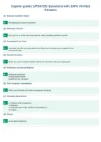 Capsim guide &vert; UPDATED Questions with 100&percnt; Verified&NewLine;Answers