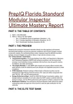 2026&sol;2027 Florida Standard Modular Inspector Ultimate Exam Prep & DBPR Study Guide &vert; S-Tier Test Bank & Code Mastery Report