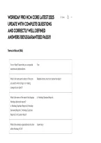 Workday Pro HCM Core Certification &vert; Comprehensive Study Guide and Exam Preparation