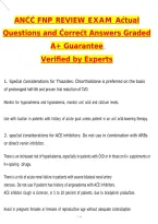ANCC FNP Review Exam 2027 Actual Exam Questions & Verified Answers &vert; Latest &lpar;Latest 2026 &sol; 2027 Update&rpar; A&plus; Grade Complete