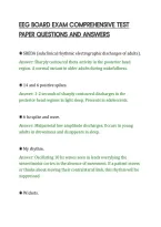 Eeg Board Exam Comprehensive Test&NewLine;Paper Questions And Answers