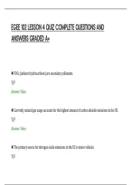 Egee 102 Lesson 4 Quiz Complete Questions And&NewLine;Answers Graded A&plus;