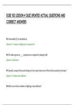 Egee 102 Lesson 4 Quiz Updated Actual Questions And&NewLine;Correct Answers