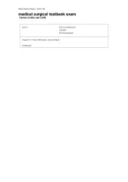 medical surgical testbank exam