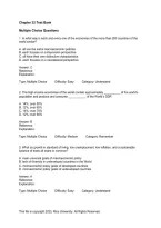 Principles of Economics 3e Test Bank &ndash; Chapter 32&colon; Macroeconomic Policy Around the World &vert; Practice Questions and Answers