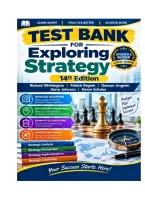 Test Bank For Exploring Strategy&comma; 14th Edition By Richard Whittington&comma; Patrick Regn&eacute;r&comma; Duncan Angwin&comma; Gerry Johnson&comma; Kevan Scholes&period;pdf&NewLine;&NewLine;