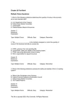 Principles of Economics 3e Test Bank &ndash; Chapter 28&colon; Monetary Policy and Bank Regulation &vert; Practice Questions and Answers