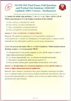MATH 2341 Final Exam &vert; Full Questions and Worked Out Solutions &vert; 2026&sol;2027 Updated &vert; 100&percnt; Correct - Northeastern University&period;&NewLine;