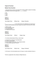 Principles of Economics 3e Test Bank &ndash; Chapter 20&colon; Economic Growth &vert; Practice Questions and Answers