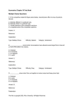Principles of Economics 3e Test Bank &ndash; Chapter 10&colon; Monopolistic Competition and Oligopoly &vert; Practice Questions and Answers