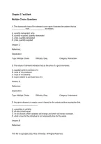 Principles of Economics 3e Test Bank &ndash; Chapter 3&colon; Demand and Supply &vert; Practice Questions and Answers