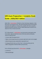 QPA Exam Preparation &vert; Complete Study Guide &vert; 2026&sol;2027 Edition 