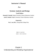 Solution Manual for Systems Analysis and Design 10th Edition by Kenneth E&period; Kendall and Julie E&period; Kendall &vert; Chapter-Based Solutions and Study Guide
