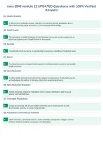 nurs 2040 module 2 &vert; UPDATED Questions with 100&percnt; Verified&NewLine;Answers