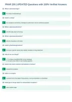 PHAR 230 &vert; UPDATED Questions with 100&percnt; Verified Answers&NewLine;