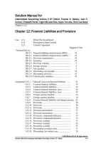 Solution Manual for Intermediate Accounting Volume 2 8th Edition by Thomas H&period; Beechy and Joan E&period; Conrod