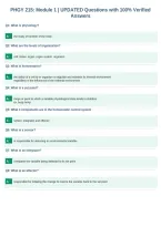 PHGY 215&colon; Module 1 &vert; UPDATED Questions with 100&percnt; Verified&NewLine;Answers