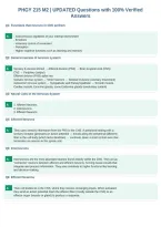 PHGY 215 M2 &vert; UPDATED Questions with 100&percnt; Verified&NewLine;Answers
