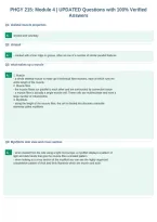 PHGY 215&colon; Module 4 &vert; UPDATED Questions with 100&percnt; Verified&NewLine;Answers