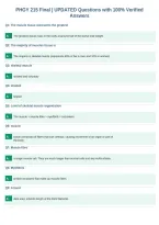 PHGY 215 Final &vert; UPDATED Questions with 100&percnt; Verified&NewLine;Answers&NewLine;