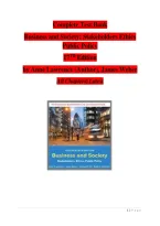 TEST BANK FOR Business and Society&colon; Stakeholders&comma; Ethics&comma; Public Policy 17th edition by Anne T&period; Lawrence&comma; James Weber ISBN&colon; 978-1265079246 COMPLETE GUIDE ALL CHAPTERS COVERED 100&percnt; VERIFIED A&plus; GRADE ASSURED&excl;&excl;&excl;&excl;NEW LATEST UPDATE&excl;&excl;&excl;&excl;&excl;