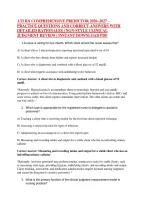 Ati Rn Comprehensive Predictor 2026&ndash;2027 &ndash;&NewLine;Practice Questions And Correct Answers With &NewLine;Detailed Rationales &vert; Ngn-Style Clinical &NewLine;Judgment Review &vert; Instant Download Pdf