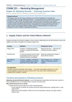 COMM223 Chapter 10 Study Notes