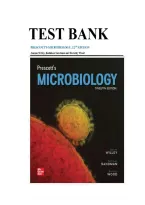 Test Bank for Prescott's Test Bank for Prescott's Microbiology 12th Edition by Joanne Willey&comma; All Chapters 1 - 42 Complete&comma; Verified Latest Edition12th Edition by Joanne Willey&comma; All Chapters 1 - 42 Complete&comma; Verified Latest Edition
