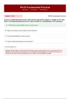 ATI PN Fundamentals Proctored 2026 Exam Questions and Answers &vert; Latest Update 2026&sol;2027