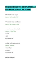 Engine Repair Michigan Mechanic Exam&NewLine;Verified Test Paper Questions And&NewLine;Solutions