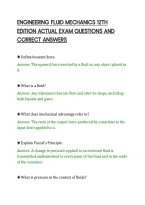 Engineering Btec Updated Exam&NewLine;Questions And Correct Answers