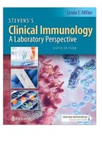 Test Bank - Stevens's Clinical Immunology&colon; A Laboratory Perspective&comma; 6th Edition &lpar;Miller&comma; 2026&rpar;&comma; All Chapters 1-25 Fully Covered 2026&sol;2027