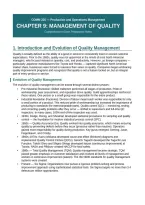 COMM225 Chapter 9 Study Notes