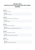 Ams 366&comma; Unit 3&NewLine;Updated Actual Exam Questions And Correct&NewLine;Answers