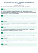 BIO 200 Exam 1 &vert; UPDATED Questions with 100&percnt; Verified&NewLine;Answers
