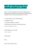 Enpc Test Bank Questions With&NewLine;Verified Answers Full Review