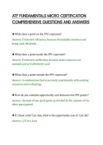 Atf Fundamentals Micro Certification&NewLine;Comprehensive Questions And Answers