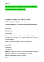 The Mind's Machine Exam With Verified Answers &NewLine;Detailed Rationales Graded A&plus; 