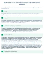MGMT 3301&period; CH 3 &vert; UPDATED Questions with 100&percnt; Verified&NewLine;Answers