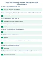 Chapter 2 MGMT 3301 &vert; UPDATED Questions with 100&percnt;&NewLine;Verified Answers