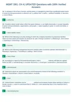 MGMT 3301&period; CH 4 &vert; UPDATED Questions with 100&percnt; Verified&NewLine;Answers