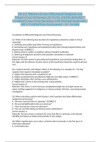 NR 511 Midterm Exam Differential Diagnosis and Primary Care Practicum ACTUAL EXAM 2026&sol;2027 &vert; Complete Exam-Style Questions with Detailed Rationales &vert; 100&percnt; Verified Pass Guaranteed &ndash; A&plus; Graded